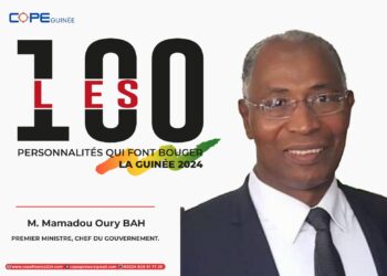 8ème édition du forum national des Acteurs Publics FONAP: M. Amadou Oury Bah sélectionné parmi les personnalités qui ont font bouger la Guinée 2024.