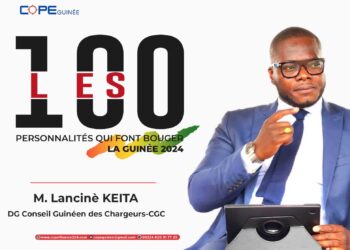 8ème édition du forum national des Acteurs Publics FONAP : M. Lancinè KEITA sélectionné parmi les personnalités qui font bouger la Guinée 2024.