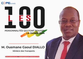 8ème édition du forum national des Acteurs Publics FONAP: M. Ousmane Gaoul DIALLO sélectionné parmi les personnalités qui font bouger la Guinée 2024.
