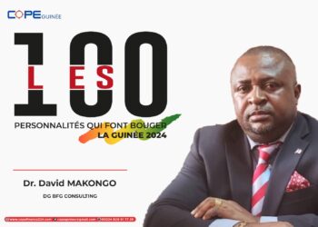 8ème édition du forum national des Acteurs Publics FONAP: Dr David Makongo sélectionné parmi les personnalités qui font bouger la Guinée 2024.