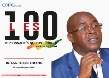 8ème édition du forum national des Acteurs Publics-FONAP: Dr. Fodé Oussou FOFANA sélectionné parmi les personnalités qui font bouger la Guinée 2024.