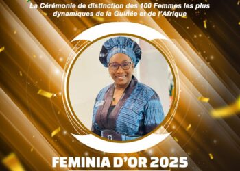 Mme Yaya BARRY Fondatrice et Directrice de KAMY fait ses preuves en Guinée.