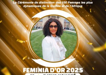 FEMINIA D’OR-2025: Mm Djènè Konaté connue pour ses expertises à la foire économique de Siguiri.