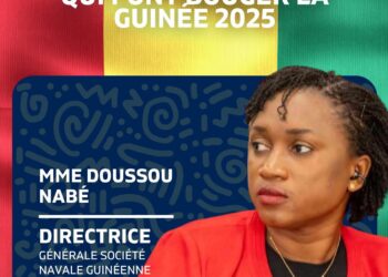FONAP 2025: Mme Doussou Nabé parmi les 100 personnalités qui font bouger la Guinée !