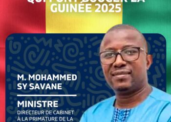 FONAP 2025: M. Mohammed Sy Savane parmi les 100 Personnalités qui font bouger la Guinée !