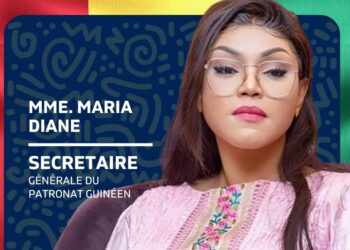 FONAP 2025: Mme Maria Diane parmi les 100 personnalités qui font bouger la Guinée !