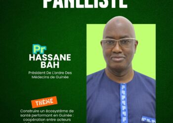 FOMPHARMA 2026 : Le Pr Hassane Bah, Président de l’Ordre des Médecins de Guinée, au cœur du panel sur l’écosystème de santé performant