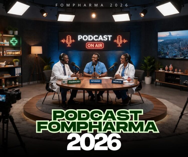 FOMPHARMA 2026 lance son podcast : des échanges inspirants au cœur des métiers de la santé en Guinée