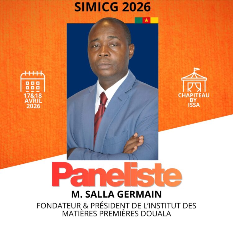 SIMICG 2026 : M. Salla Germain, éminent expert camerounais, booste le rayonnement international du salon