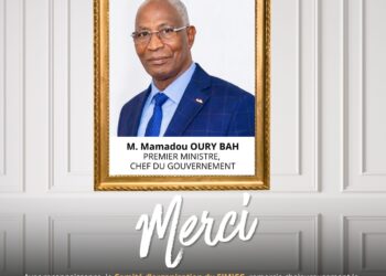 Le Comité d’organisation du SIMICG exprime sa gratitude à M. Mamadou Oury BAH pour son engagement en faveur du développement national