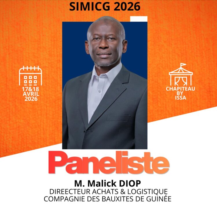 Le SIMICG 2026 accueille M. Malick Diop parmi ses panélistes